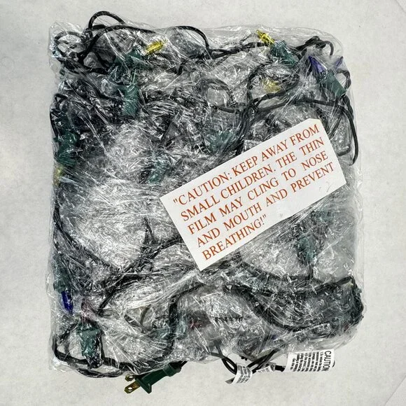 Vintage 150 Mesh Light Add-A-Set Multicolor 6x4 Ft Indoor Outdoor Brilliance NEW - Picture 3 of 9